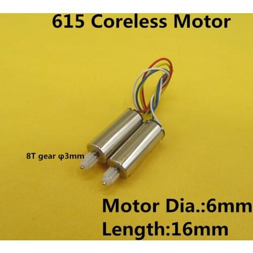 SYMA X11 X11C 615 Coreless Motor 3.7V 8T Gear A B R/C Spare Parts Helicopter Quadcopter Access