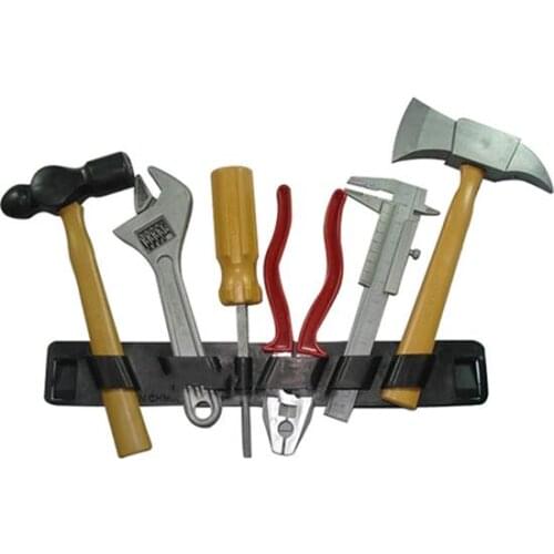 6pcs Kids Boy Plastic Manual Building Tool Kit Builders Creative DIY Repair Construction Toy Set