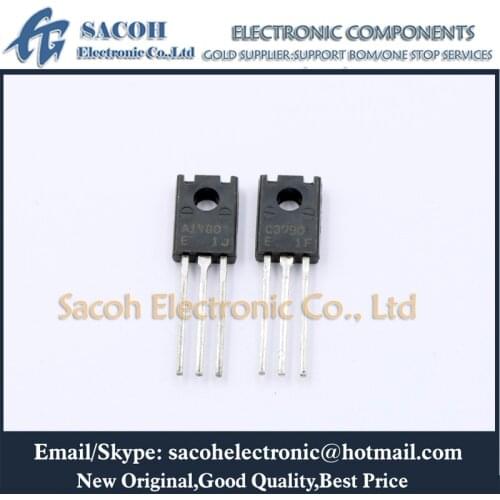 Free Shipping 10Pairs 2SA1480 A1480 + 2SC3790 C3790 or 2SA1478 2SC3788 or 2SA1479 2SC3789 TO-126 Video Output Transistors
