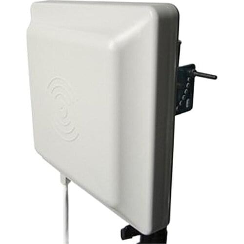 Ntegrative UHF RFID card reader 6M long range 8dbi Antenna RS232/RS485/Wiegand TCP/IP of parking management system