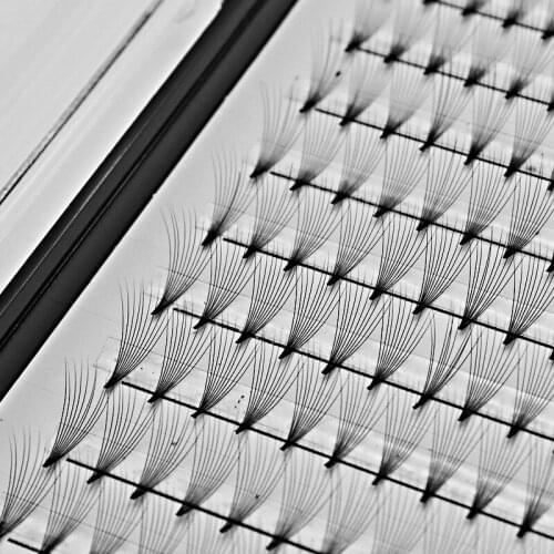 240 fans big capacity Russian Volume Eyelash 10D Eyelash Extensions 0.05/0.07mm Thickness Mink Strip Eyelashes Individual Lashes