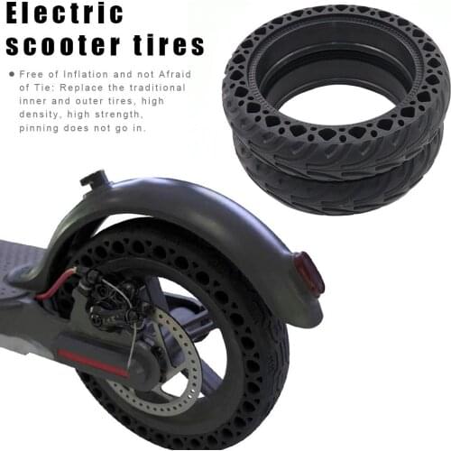 8.5 Inch For Xiaomi Mijia M365 Scooter Tire Skateboard Hollow Solid Tyres Shock Absorber Electric Scooter Rubber Tires