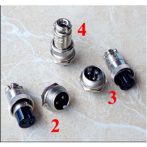 Steel aviation plug plt-16x (R + P) 2 / 3 / 4 core upgraded to domestic gx16mm