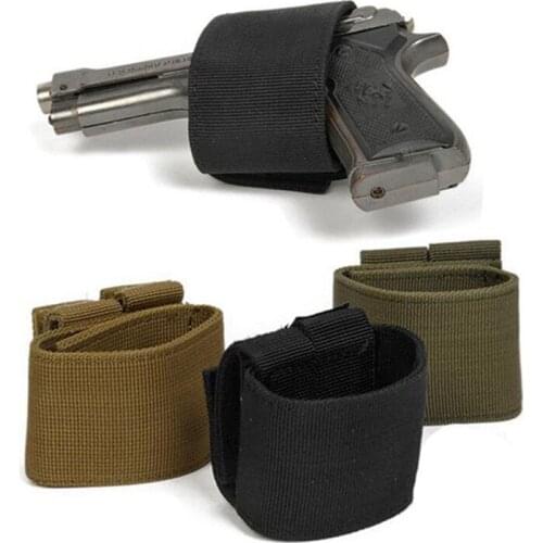 Universal Tactical Airsoft Gun Holster Durable Hunting MOLLE Pistol Bag Hook & Loop for Glock 17 18 19 1911 e.t.c