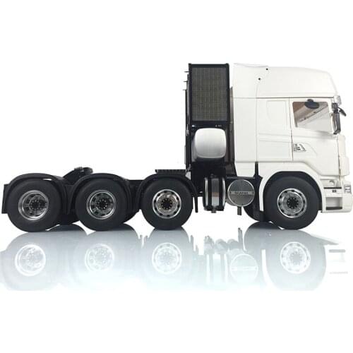 1/14 Scale LESU Sca 8*8 Metal Chassis RC Hercul Tractor Truck Motor Cabin THZH0612-SMT2