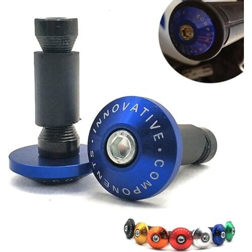 1 Pair Universal Motorcycle Handlebar Cap Handle Bar Ends Racing handlebar For Yamaha TX125 Adventure mt 125 01 03 25 xt 660
