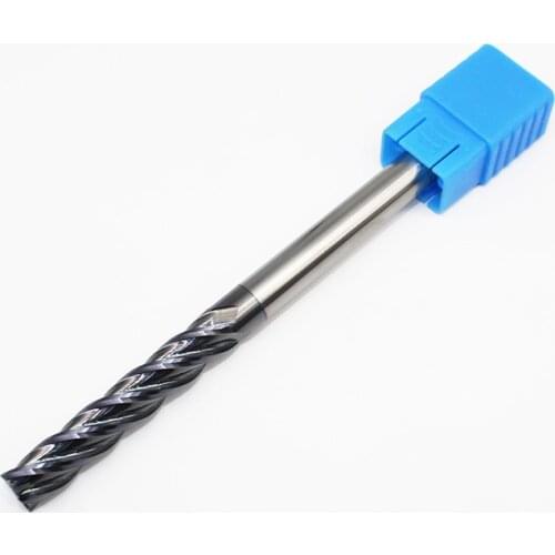 1PCS HRC50 10mm Solid Carbide Endmill D10X45LXD10X150L 4Flute Standard Length Side milling Slotting Profiling face mill