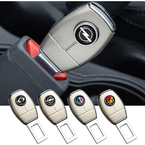 1pcs Metal Car Sign Seat Belt Extender Buckle Auto Goods For Dodges Journey Ram 1500 Challenger Caliber Charger Car Accessories