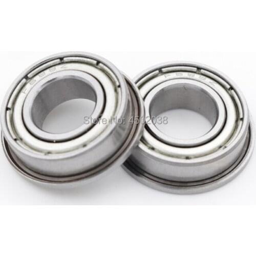 10pcs/lot high quality deep groove ball bearing F698ZZ flanged ball bearing 698ZZ bearings