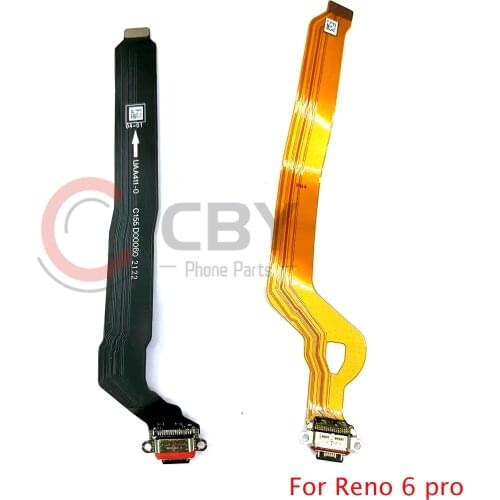 10PCS NEW Original USB Port Charging Board For Oppo Reno6 Pro Reno6pro Reno 6 Pro USB Charging Dock Port Flex cable Repair Parts