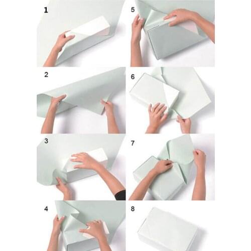 13MC 6 Sheets 50x70cm Gift Wrapping Paper Present DIY Packing Wraps for Xmas Party Christmas