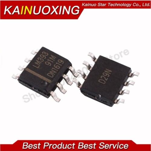 20PCS LM393DR SOP8 LM393 SOP-8 SOP LM393DT LM393DR2G SMD new and original IC