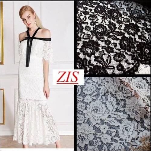 3M/Lot french lace fabric 2019 high quality lace for wedding dress material H055