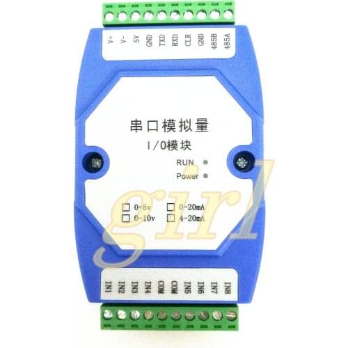 4-20mA Ma 485 current signal collector module MODBUS RTU protocol photoelectric isolation communication