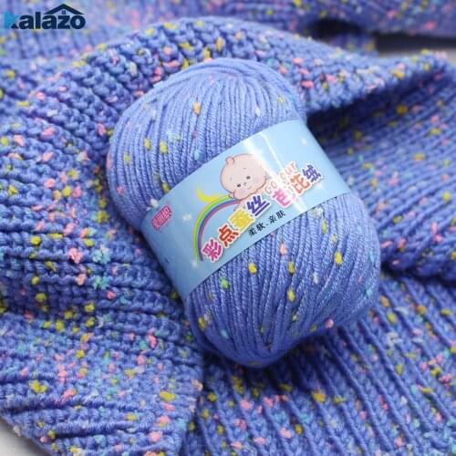 50g/pc Soft Scarf Hat Yarn Knitwear Baby Cotton Wool Soft Warm Crochet Yarn for DIY Craft sewing Hand Knitting Supplies