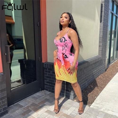 FQLWL Pink Summer Dresses China