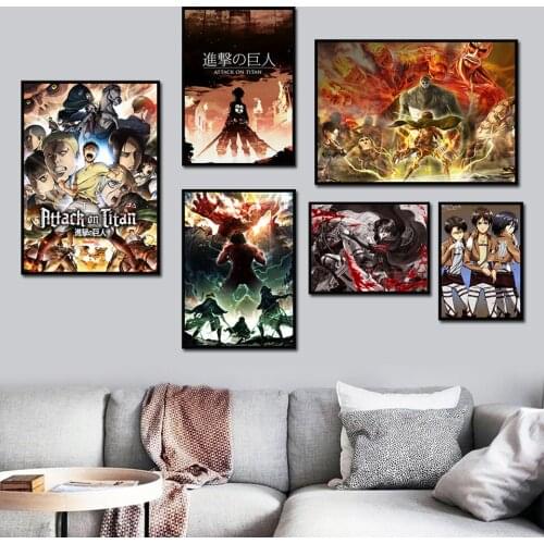 Japanese Anime Attack on Titan DIY Full Square Diamond Painting Diamond Embroidery Mosaic Cross Stitch Kits Home Decor Painting