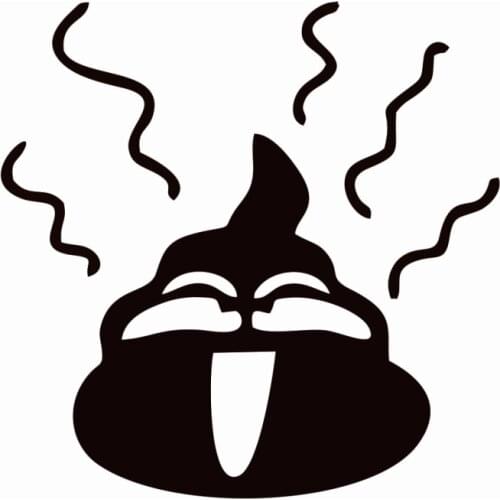 Toilet Wall Sticker shit Removable Art Vinyl Mural Home Room Toilet Door Vinyl Decal Transfer Vintage Decoration Quote Art