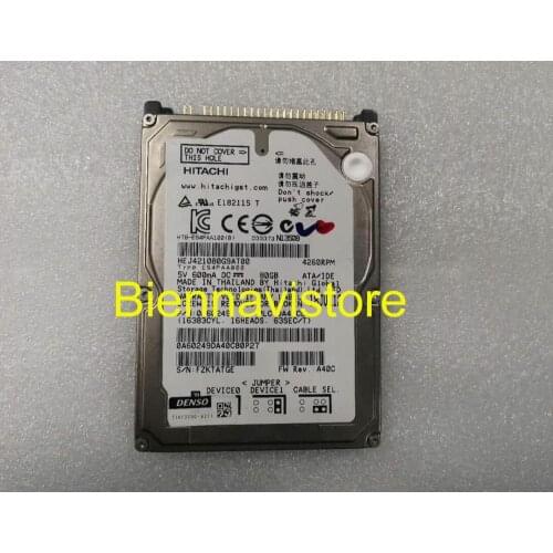 Original 2.5inch Hard disk drive HEJ421080G9AT00 drive 80GB 5V 600mA 4260RPM for for Car DVD GPS audio systems