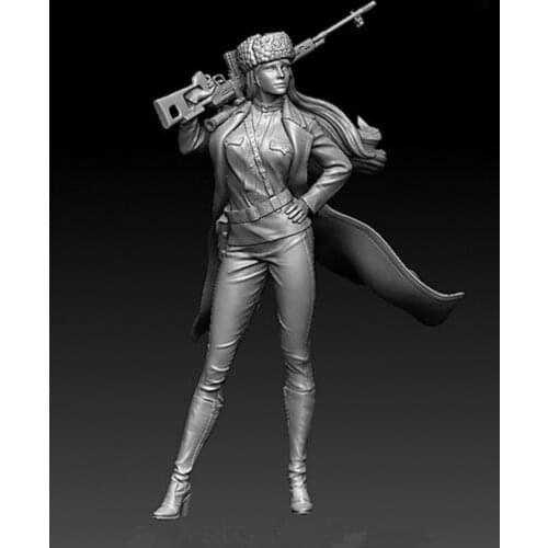 1/35 Resin Figure Model kits Unassambled Unpainted GK kits 972