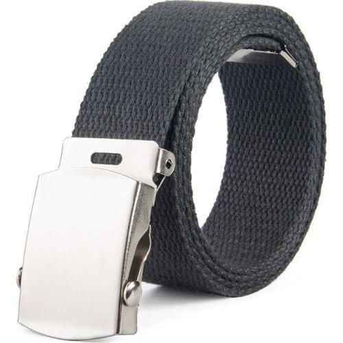 WJB210 3.5cm Men Canvas Belt Male and Female Young Student Canvas Belt
