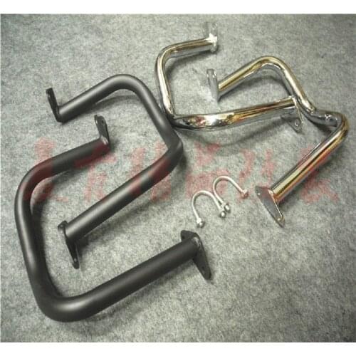 Highway Engine Guard Crash Protector Bars for Honda CB400SS Chrome / Black