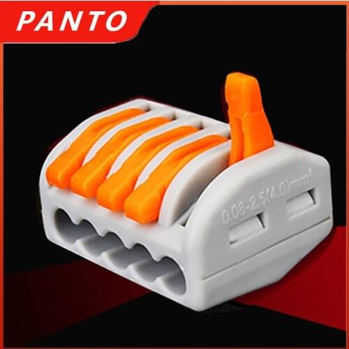 Panto PCT-215 222-415 Type Wire Connector Soft and Hard Wiring Connection Universal Plug-in Terminal Connector