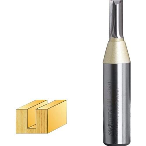 T.C.T Woodworking Tools TCT Straight Arden Router Bit - Arden A0107