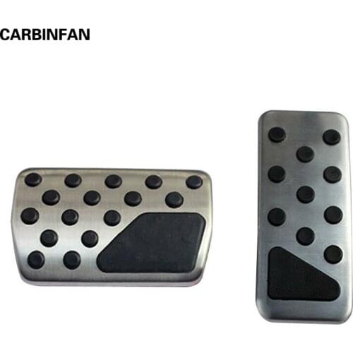 Fuel Brake AT Pedals Pedal Trim Cover 2pcs\set for 2012 2013 Fiat Freemont
