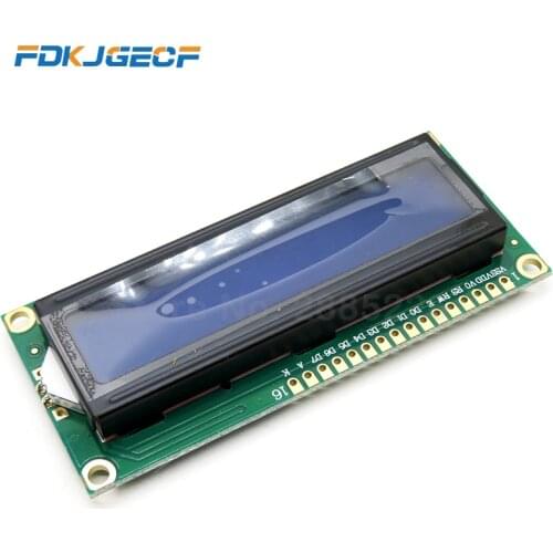 LCD1602 1602 module 5V lcd 1602 blue screen Character LCD Display Module Blue Blacklight New white code