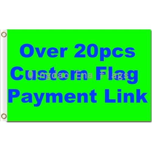 Over 20pcs 3x5ft custom link