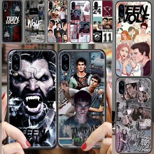 Teen Wolf Dylan O’Brien TV Phone case For Huawei Honor 6 7 8 9 10 10i 20 A C X Lite Pro Play black soft waterproof fashion