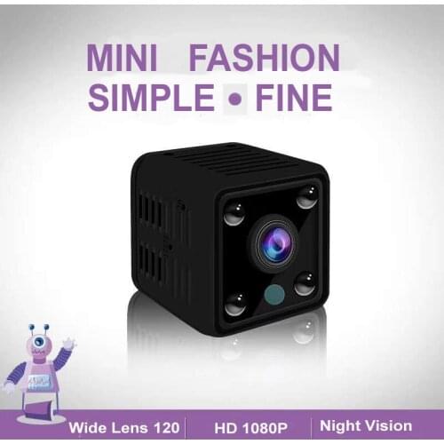 FHD 1080P Mini Camera WiFi DVR Sport DV Recorder with Night Vision Small Action Camera with WIFI Hotspot Audio & Video Recording