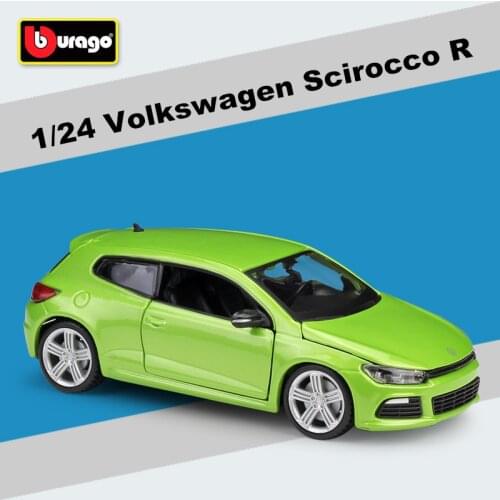 1:24 Volkswagen Scirocco R Alloy Car Model Diecast Metal High Simulation Toy Vehicles Model Decoration Collection Childrens Gift