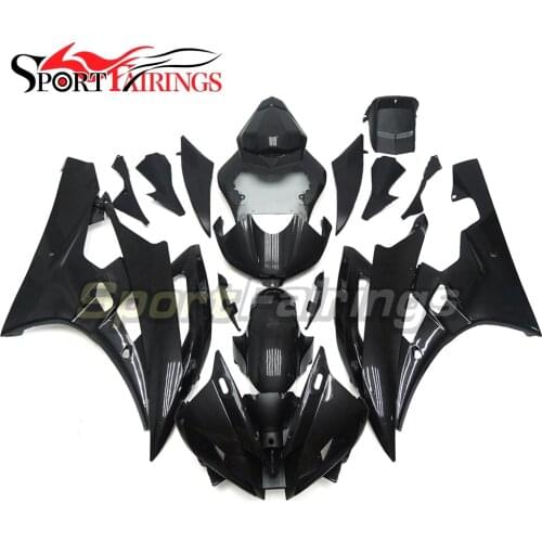 Fairings For Yamaha YZF600 R6 06 07 2006 2007 Injection Plastic ABS Motorcycle Fairing Kit Bodywork Carbon Fiber Color Cowling