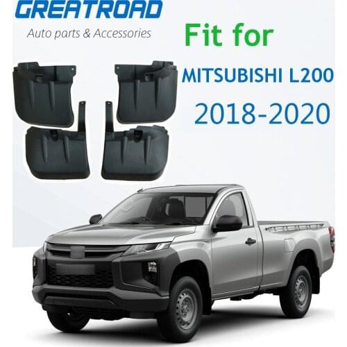 Mud flap template for MITSUBISHI L200 2018-2020 Car Mud Flaps Mud Flap Mudguards Fender