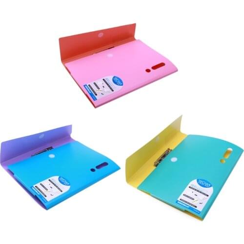 Foldable A3 Test Paper Organizer Folder Portable Waterproof A3 File Paper Folder