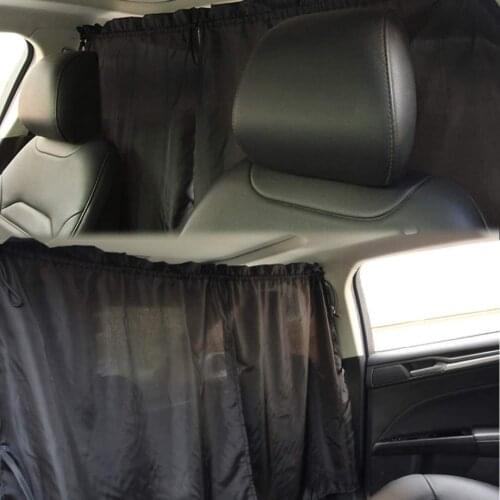 Universal Car Partition Curtain Window Privacy Windshield Side Window Sun Shade Travel Privacy Shade