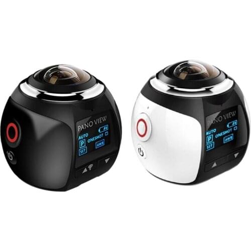 V1 Panoramic 360 Degree Camera HD 4K Diving Waterproof Sports DV WIFI VR Virtual Reality Camera