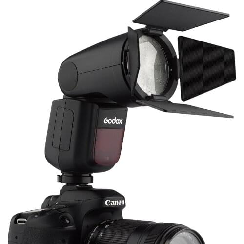 Godox flash V1 on camera head Flash V1C TTL 1/8000 HSS battery Speedlite Flash godox V1 For all brands camera