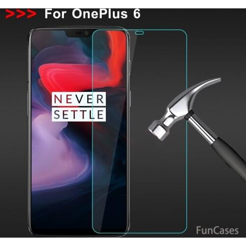 Tempered Glass for Oneplus 6 Screen Protector 9H 2.5D Toughened Phone Protective Film for Oneplus6 One plus 6 Glass Templado