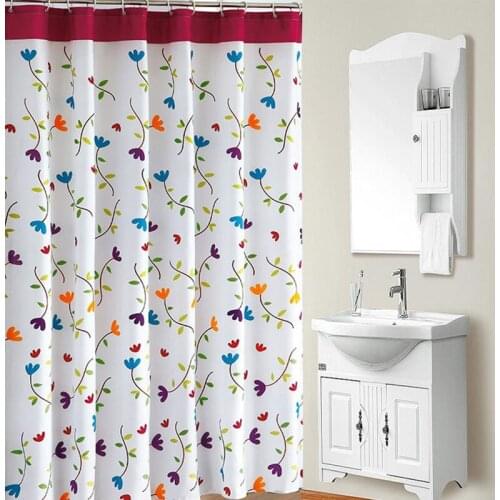 Bathroom Shower Curtain Waterproof Thicken Bathtub Curtains Mildew Proof With Hook Decorative Shower Curtain Bathroom Supplies