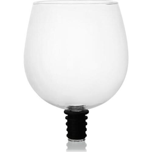 Screwing Drinking Straight Cup Party Bar Tools Fashionable Unique Crystal Transparent Glass Red Wine Bottle