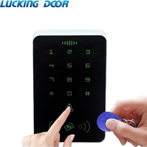 13.56Mhz Card Reader Door Lock System 1000 User RFID Access Control Keypad Cover Digital Panel Smart Door Access Control System