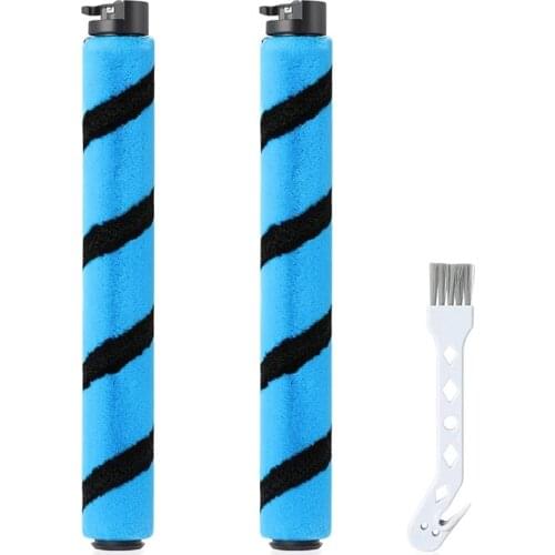 2PCS Plush Brush Main Brush Floor Brush Vacuum Cleaner Accessories Suitable for Shark AZ2000 LA500 LZ500