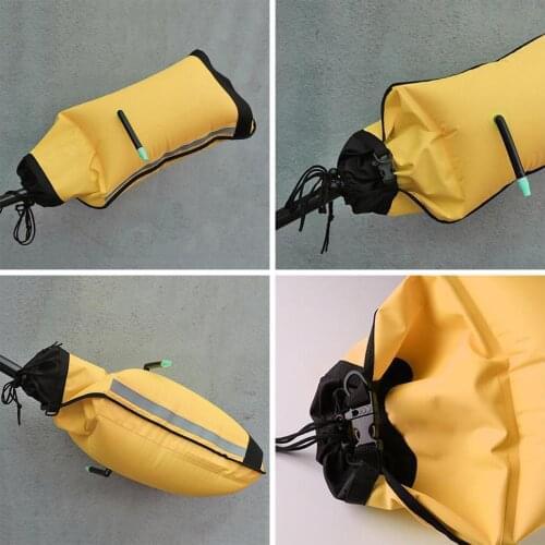 Kayak Inflatable Boat Paddle Float Two Chamber with Quick Release Buckle