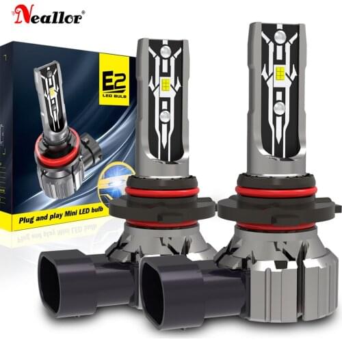 White 9005 HB3 9012 HIR2 H4 H7 H8 H9 H11 Led Fog Light Car Fog Lamp For Ford Focus 2 3 1 Mk2 Fiesta Mondeo Mk4 Mk5 Error Free