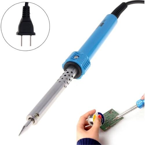 60W 110V External Heating Electric Soldering Iron Pen with US Power Plug Hand Tools for Electronics Work Household Welding