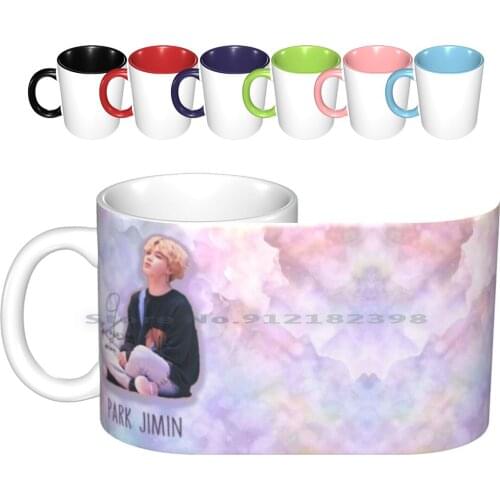 Jimin Ceramic Mugs Coffee Cups Milk Tea Mug Boys Jungkook Jimin Suga V J Hope Rap Monster Jin Kpop ????? Korean Music Korean