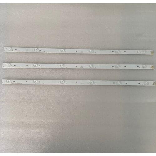 3 PCS 6LEDs 627mm LED backlight strip for Toshiba 32"TV SVT320AF5 32P1300 32P1400 32P1400VT 32P1400VE 32P1400D 32P2400VT